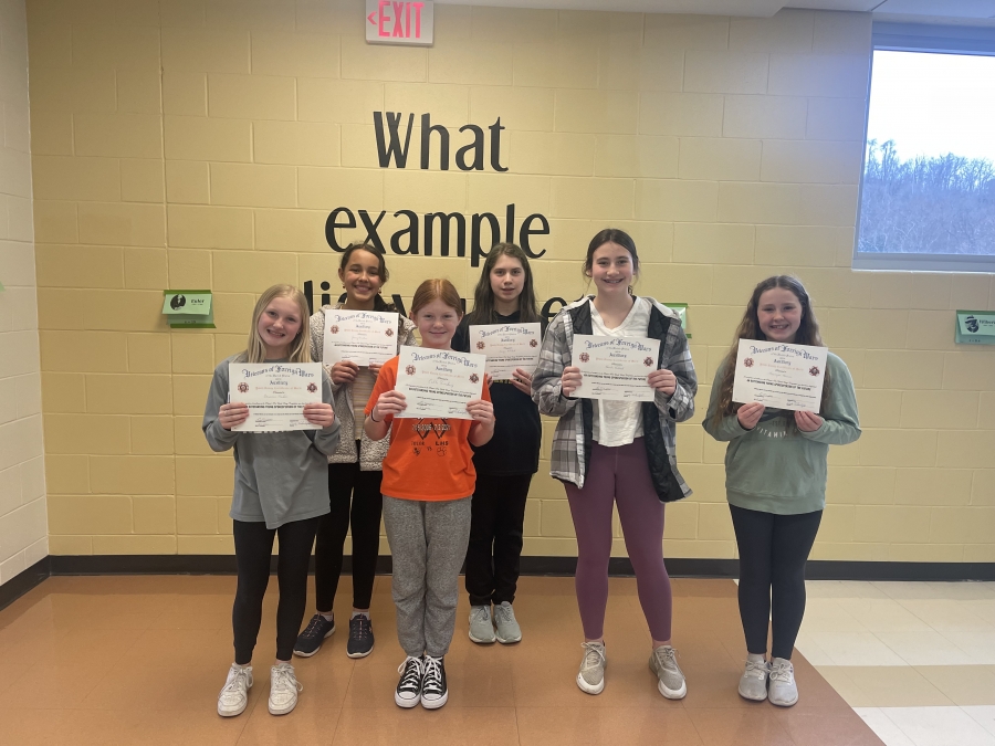 VFW Writing competition winners